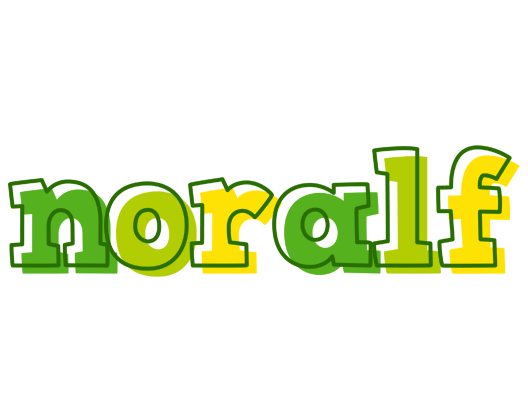 Noralf juice logo