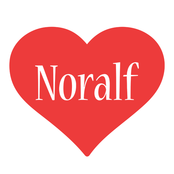 Noralf love logo