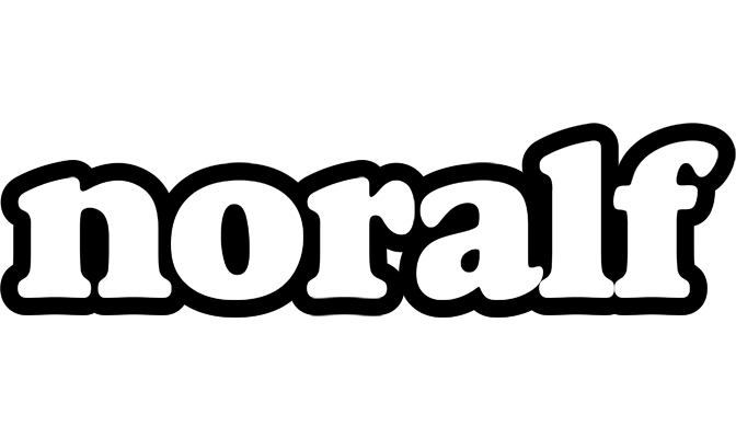 Noralf panda logo