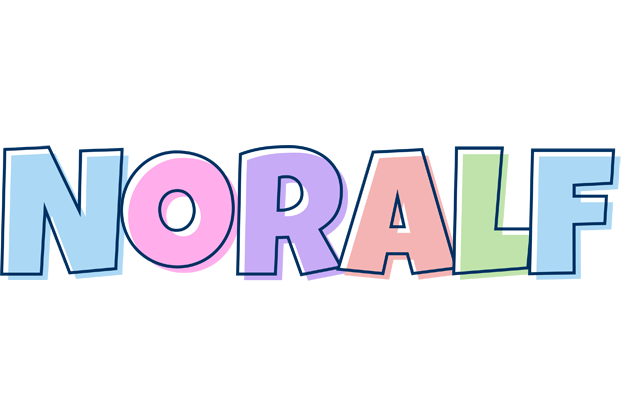 Noralf pastel logo