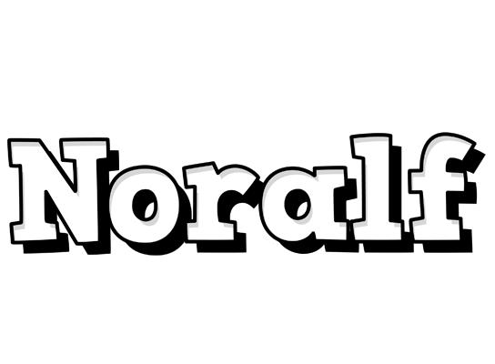Noralf snowing logo