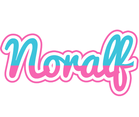 Noralf woman logo