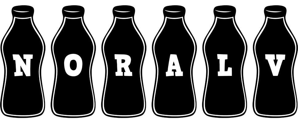 Noralv bottle logo