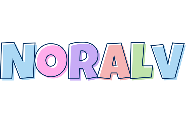 Noralv pastel logo