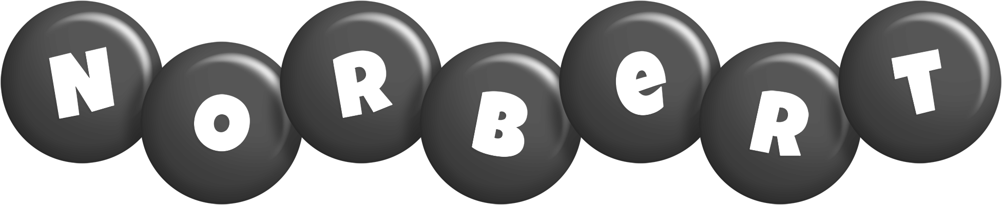 Norbert candy-black logo