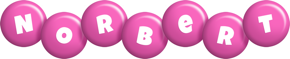 Norbert candy-pink logo