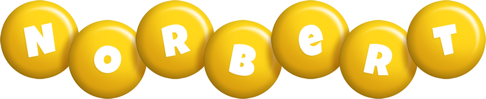 Norbert candy-yellow logo
