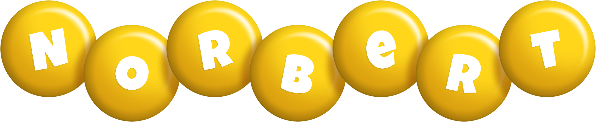 Norbert candy-yellow logo
