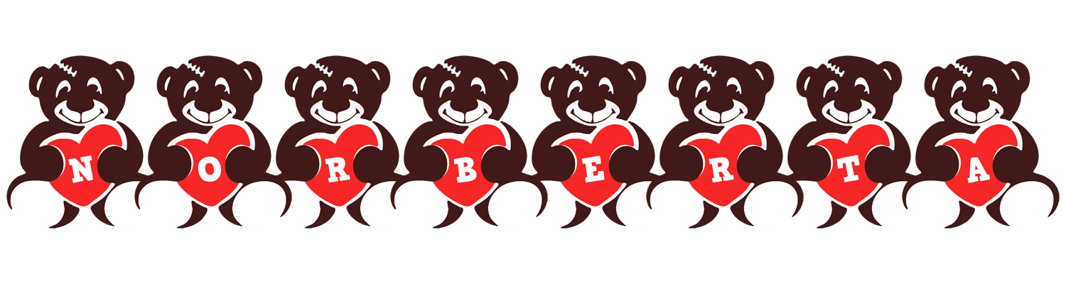 Norberta bear logo