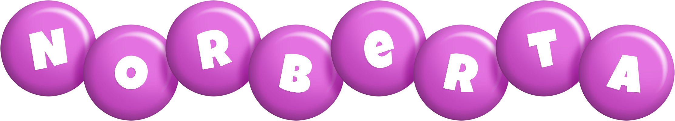 Norberta candy-purple logo