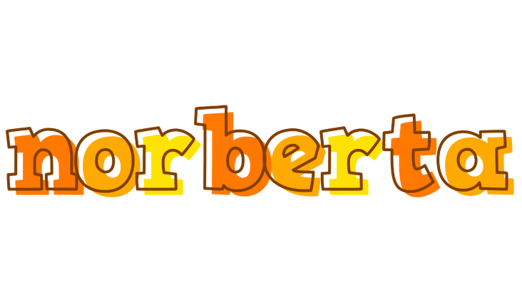 Norberta desert logo