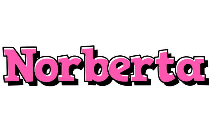 Norberta girlish logo