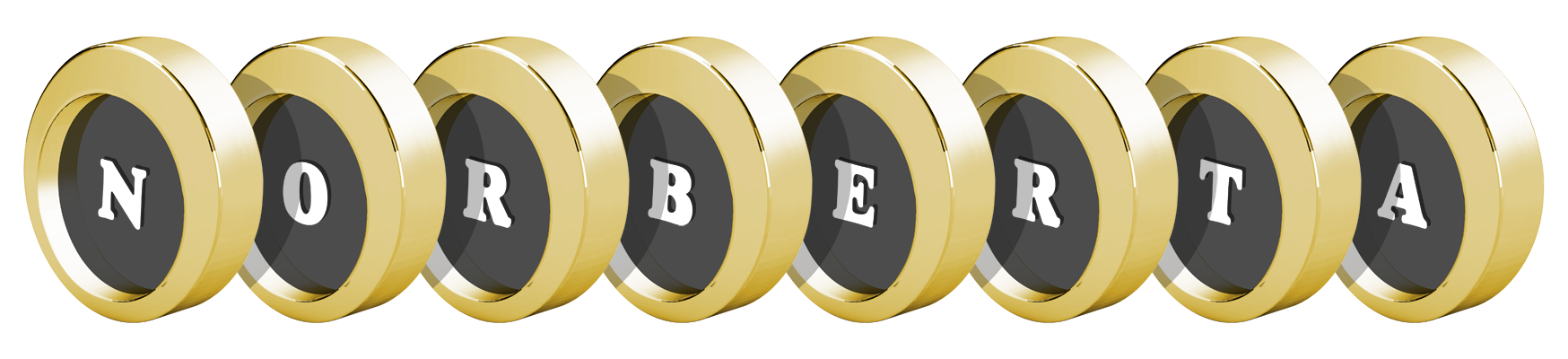 Norberta gold logo