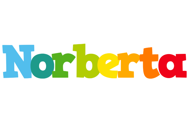 Norberta rainbows logo