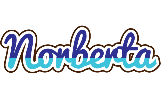 Norberta raining logo