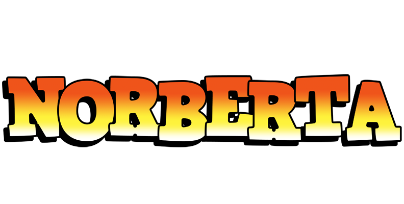 Norberta sunset logo
