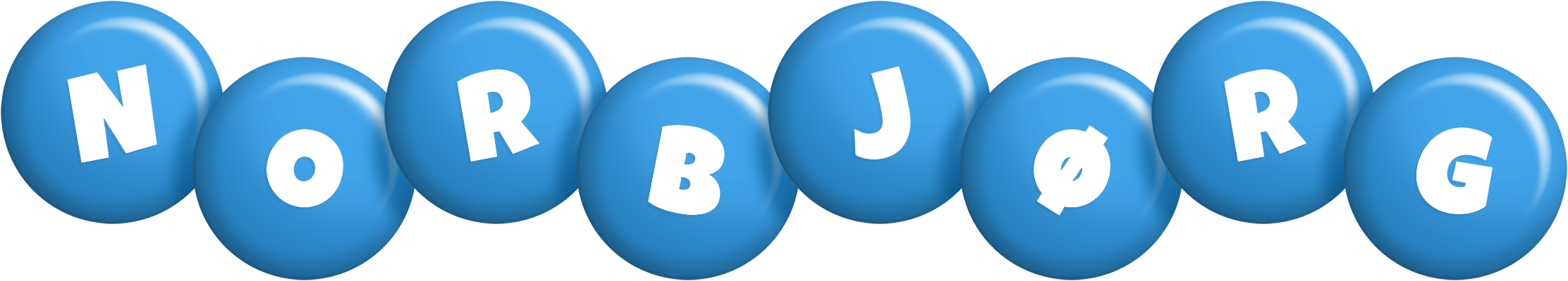 Norbjørg candy-blue logo