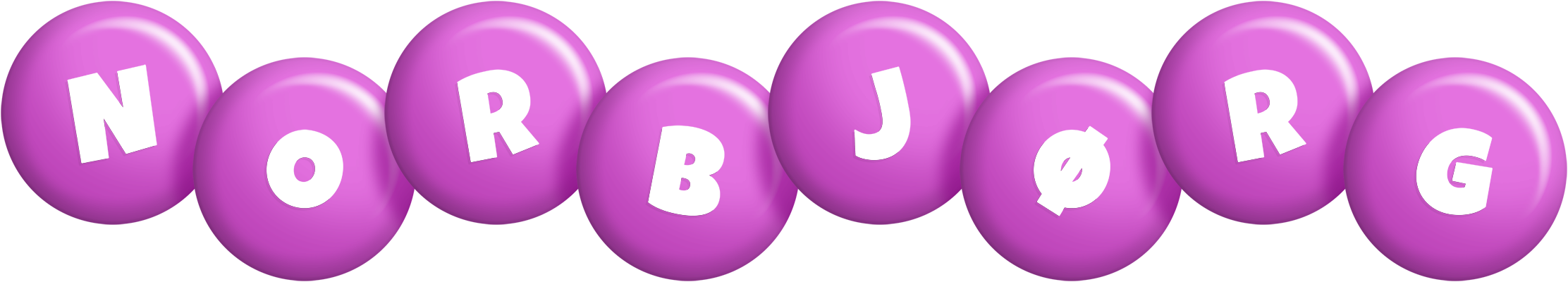Norbjørg candy-purple logo