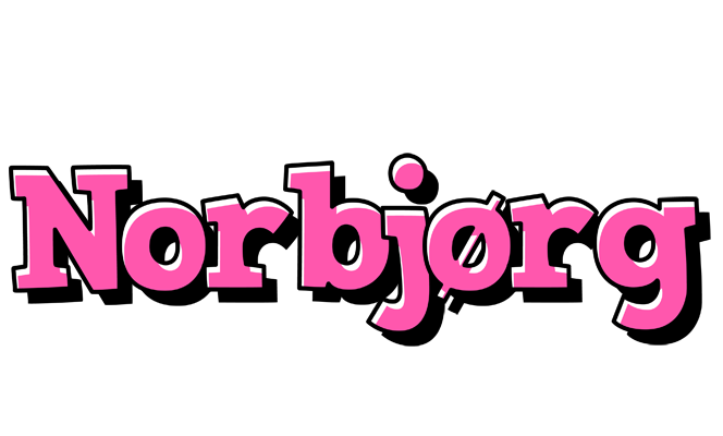 Norbjørg girlish logo