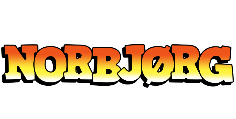 Norbjørg sunset logo