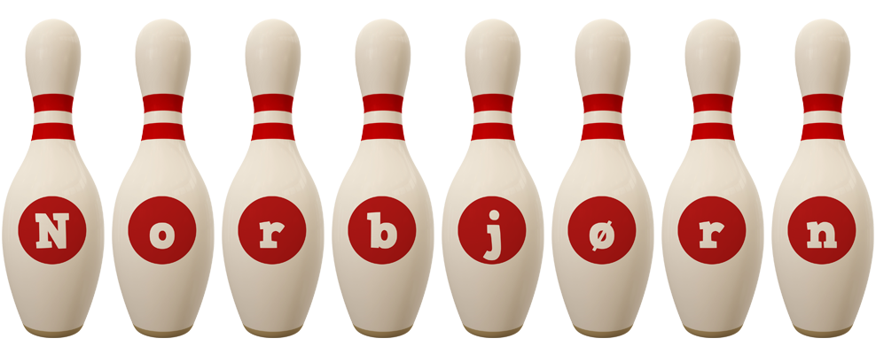 Norbjørn bowling-pin logo