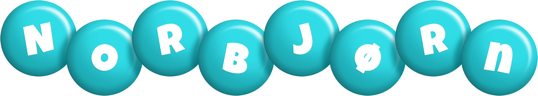 Norbjørn candy-azur logo