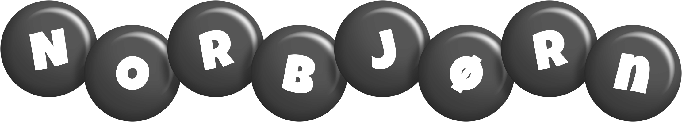 Norbjørn candy-black logo