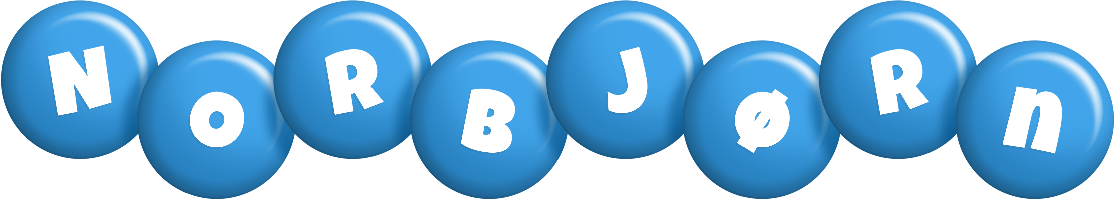 Norbjørn candy-blue logo