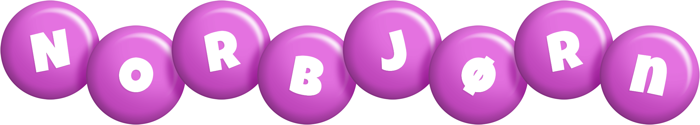 Norbjørn candy-purple logo