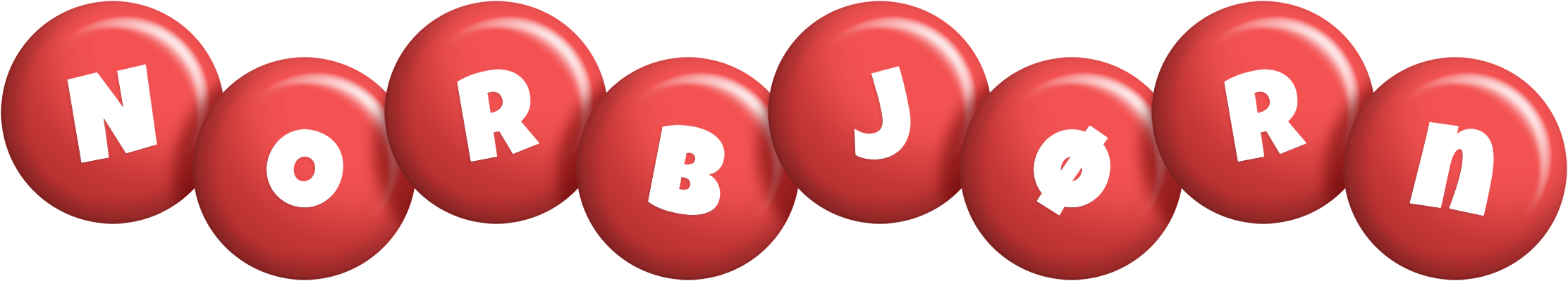 Norbjørn candy-red logo