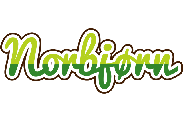 Norbjørn golfing logo