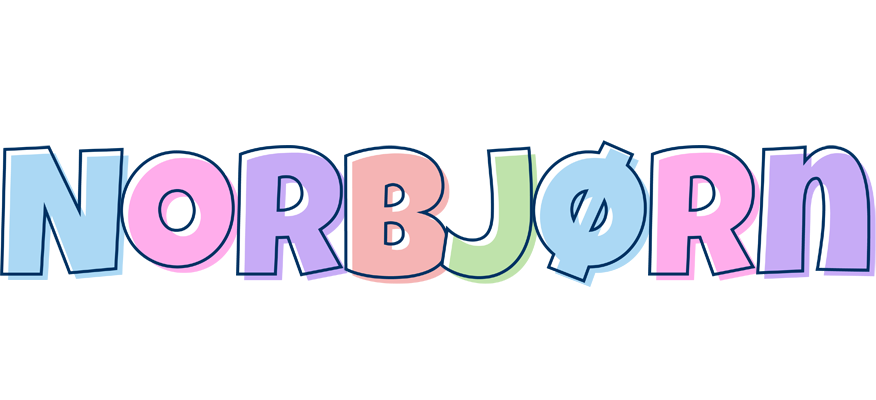 Norbjørn pastel logo