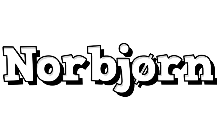 Norbjørn snowing logo