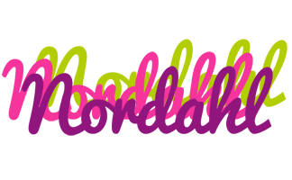 Nordahl flowers logo