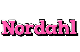 Nordahl girlish logo