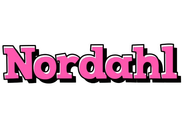 Nordahl girlish logo