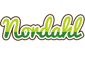 Nordahl golfing logo