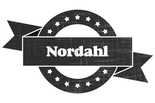 Nordahl grunge logo