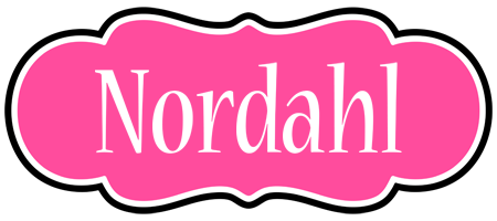 Nordahl invitation logo