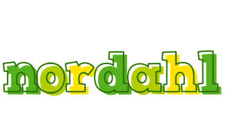 Nordahl juice logo