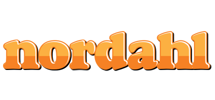 Nordahl orange logo