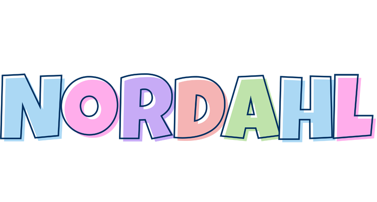 Nordahl pastel logo