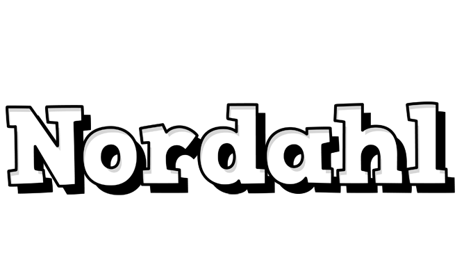 Nordahl snowing logo
