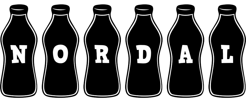 Nordal bottle logo