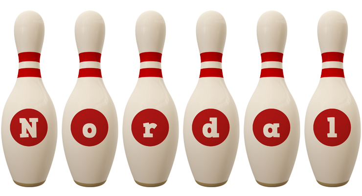 Nordal bowling-pin logo