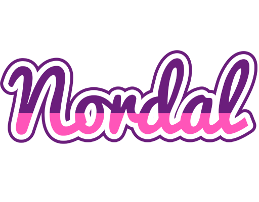 Nordal cheerful logo