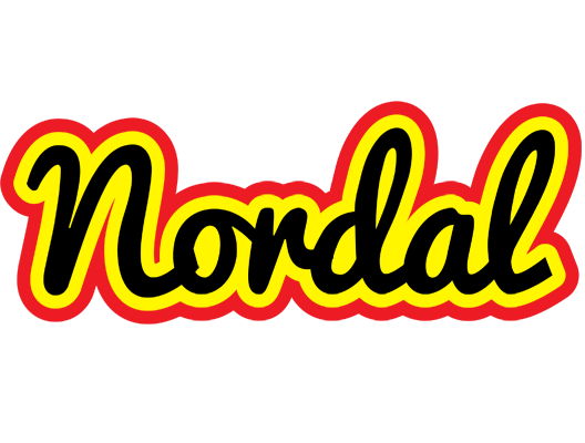 Nordal flaming logo