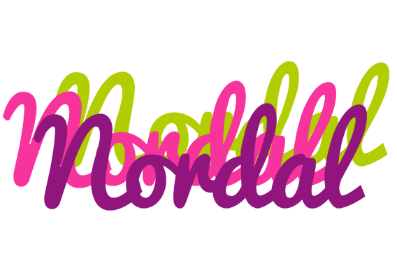 Nordal flowers logo