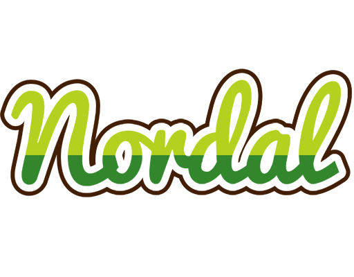 Nordal golfing logo