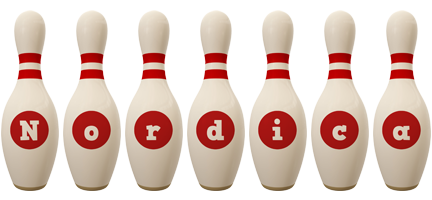 Nordica bowling-pin logo